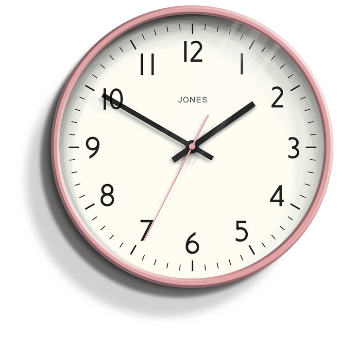 Jones Clocks Jam 30cm Wall Clock & Reviews Wayfair.co.uk